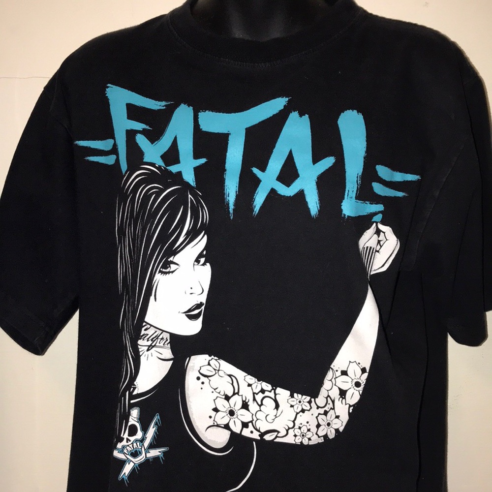 Ladies FATAL Tee with decal